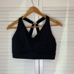 ZYIA ACTIVE Black Adjustable Mesh Bra